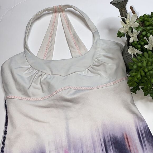 Lululemon Scoop Me‎ Up Tank Mirage Indigo /White 4 - Picture 6 of 11